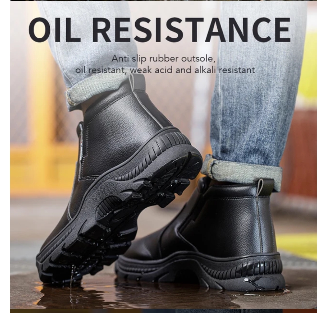 chaussure de sécurité en cuir imperméable - Image 3