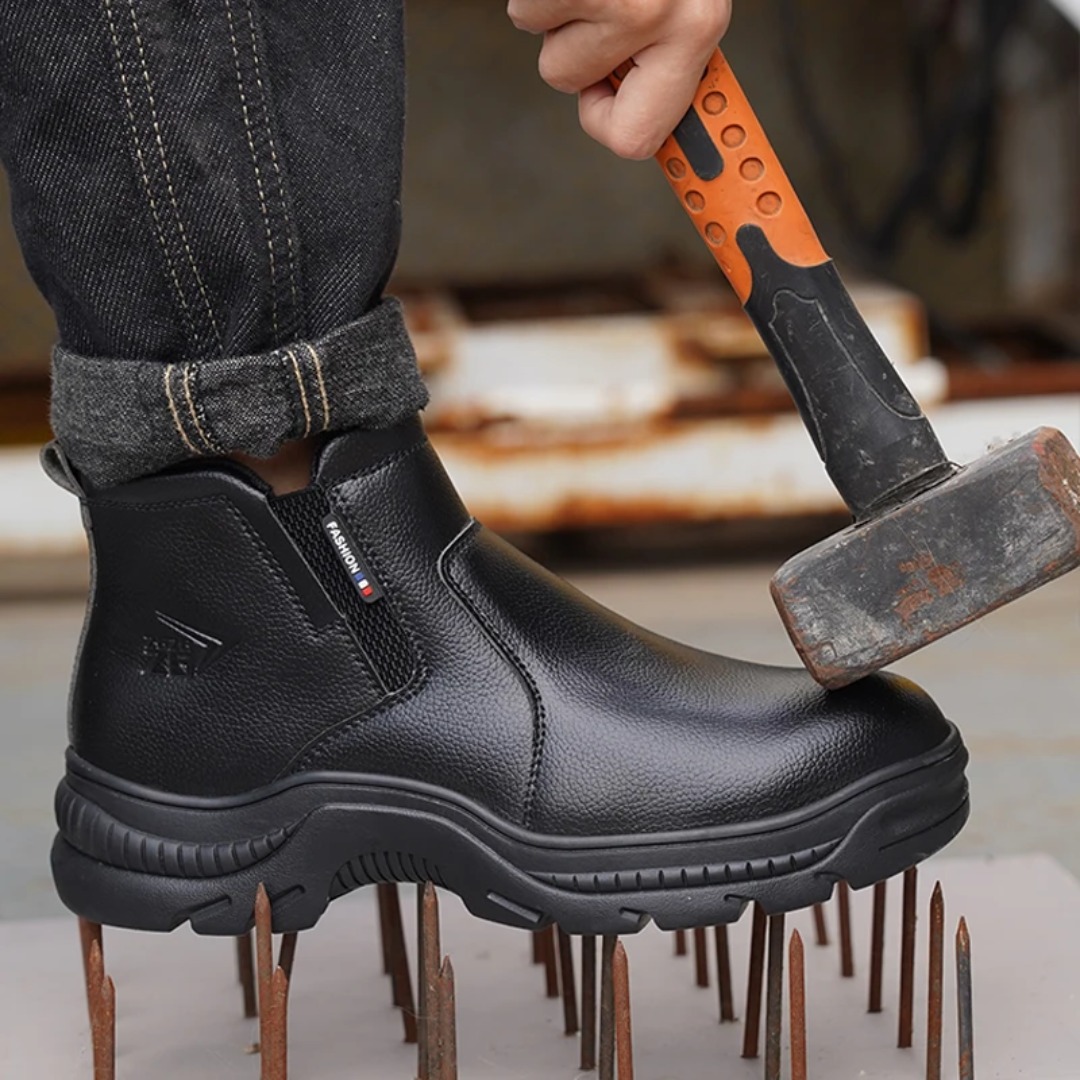 chaussure de sécurité en cuir imperméable - Image 4